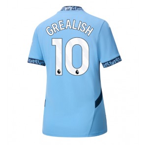 Manchester City Jack Grealish #10 Hemmatröja Dam 2024-25 Kortärmad